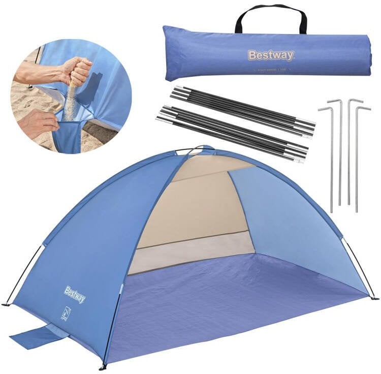 Bestawy Namiot plażowy Beach Ground 2 Parawan dwuosobowy 68105