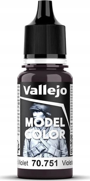 Vallejo Vallejo: 70.751 - Model Color - Black Violet (18 ml)