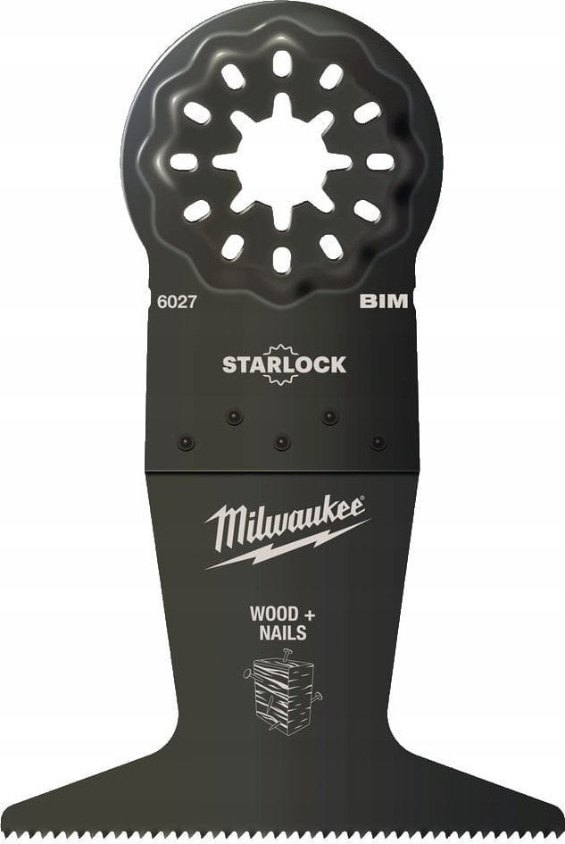 Milwaukee Attachment 65mm wide, wood with nails for multi-tool Milwaukee