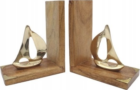 Podpórki książek - mosiężne jachty NC2677D