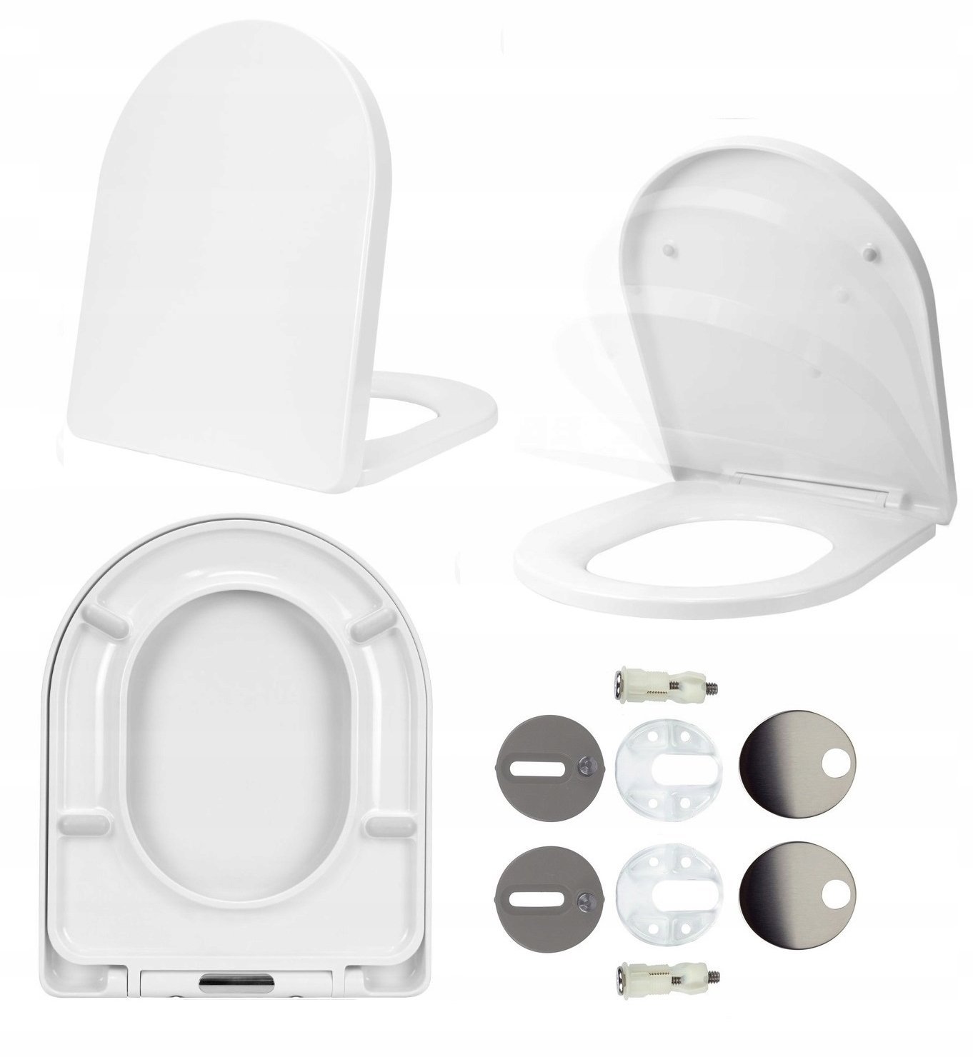 Zolux Podajnik do toalety WC Comfort biały 8411801234334 8411801234334 (8411801234334)