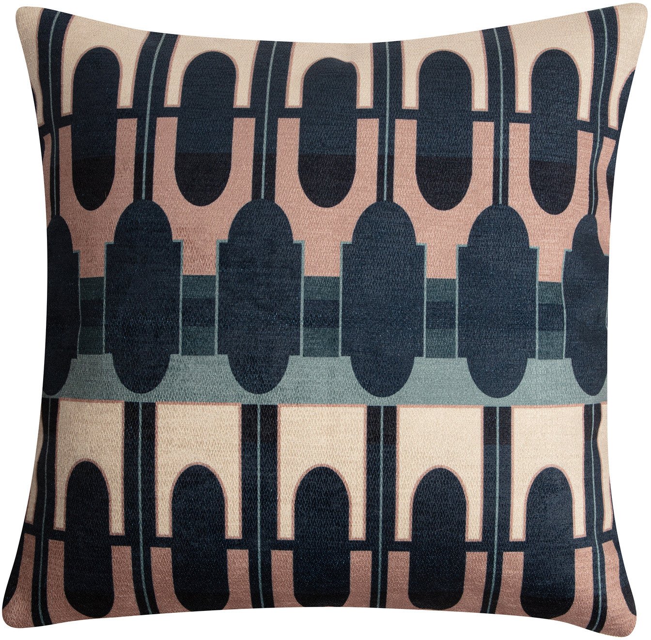 Poduszka HELINE 40 X 40 cm ciemnoniebieska