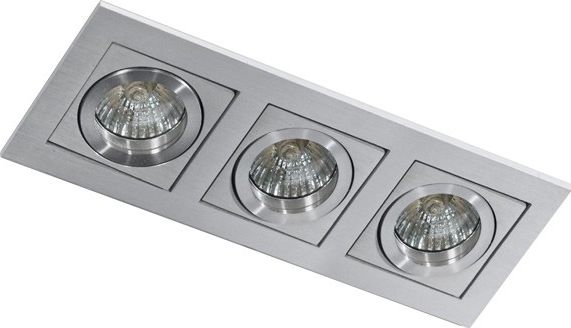 Azzardo Oprawa podtynkowa kwadratowa aluminium AZzardo PACO 3 AZ0801