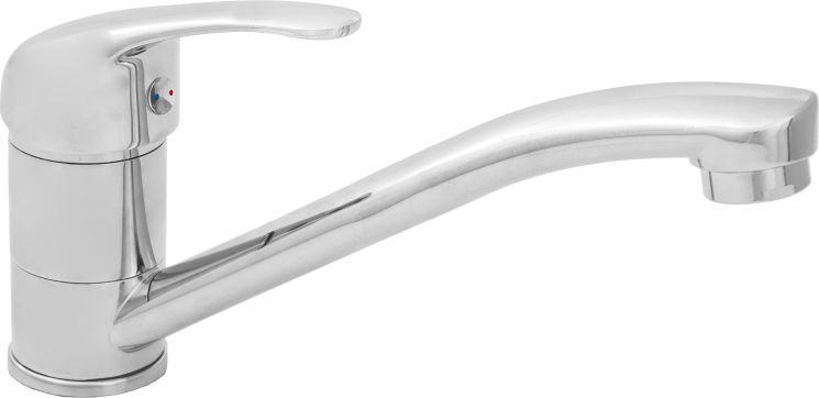 Bateria umywalkowa Invena Mitris stojąca chrom (BU-79-K01)