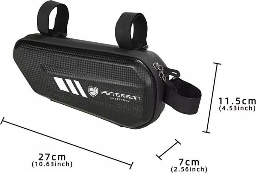 Peterson Wodoodporna Torba Rowerowa Pod Ramę