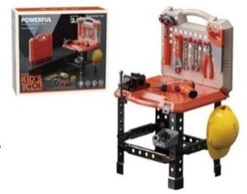 Warsztat narzędziowy w walizce z wiertarką