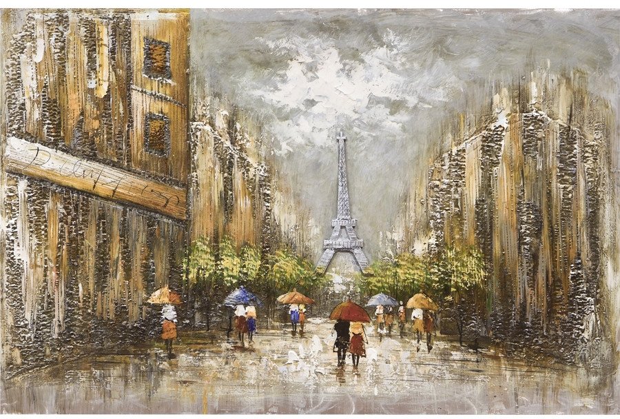 Obraz na płótnie 100x80cm Paryż