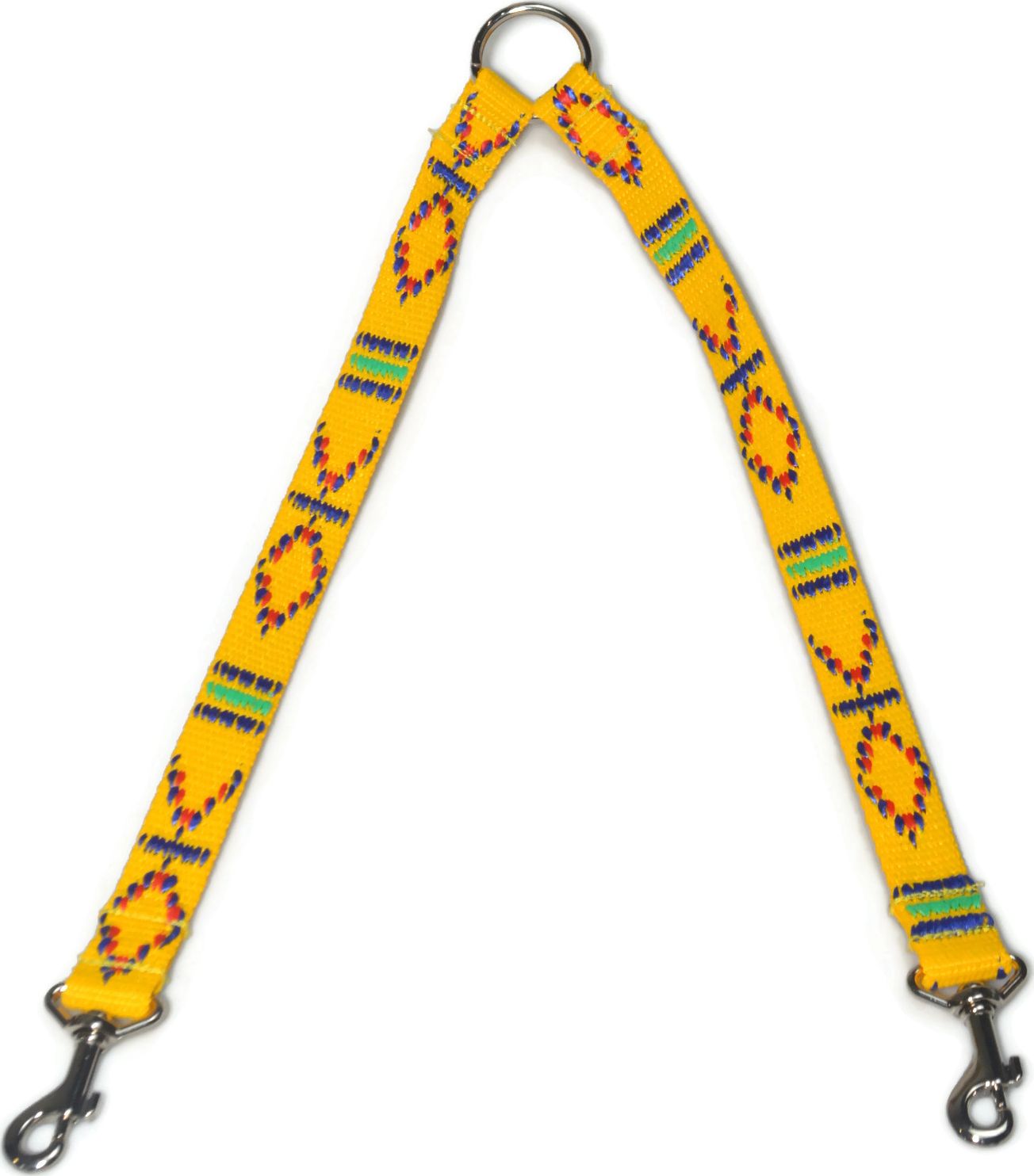 Alizoo Rozdzielacz smyczy indiański, dwójnik 20mm/40cm - ALIZOO