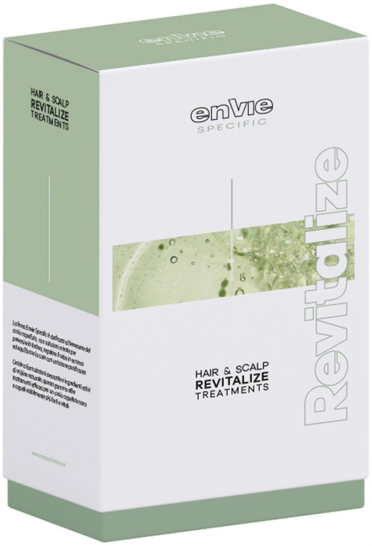 Envie Luxury Rrevitalize Specific Zestaw 2xAmpułki 10 X10ml + Lotion Na Porost Włosów Szampon Wzmacniający 250ml