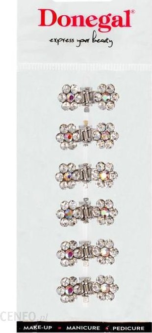 Donegal DONEGAL Ozdoby do włosów - mini klamerki 1op. - 6szt