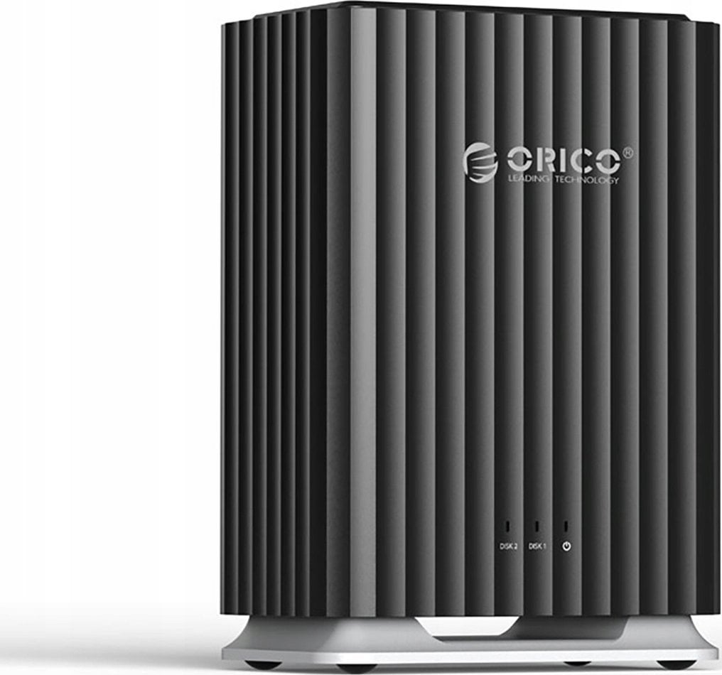 Obudowa dyskowa na 2 dyski 2,5" HDD/SSD / 3,5" HDD (Direct Attached Storage) - czarna