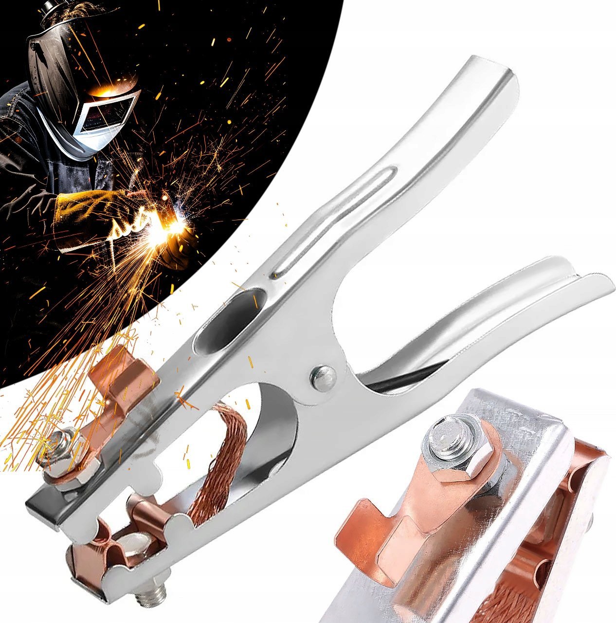 Rosfix UCHWYT ZACISK SPAWALNICZY ROSFIX MASOWY 500A WYSOKA JAKOŚĆ PEWNY STABILNY