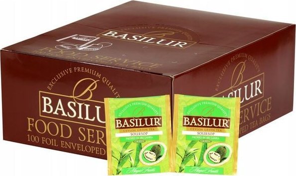 Basilur Basilur SOURSOP herbata zielona HoReCa 100 torebek