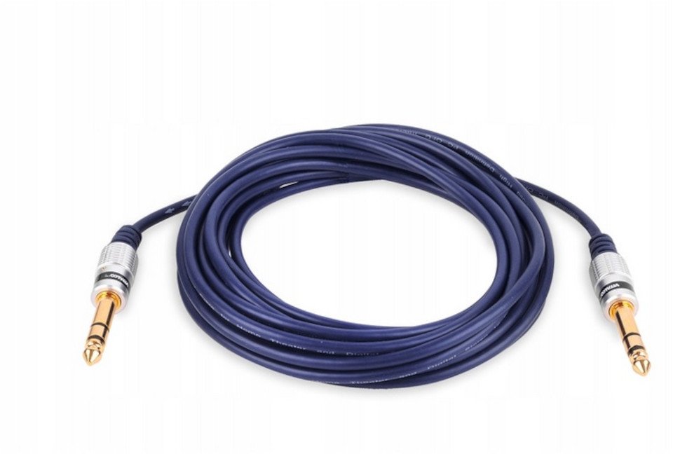 Przewód jack 6,3mm wtyk-wtyk 1m MK61 stereo Vitalc