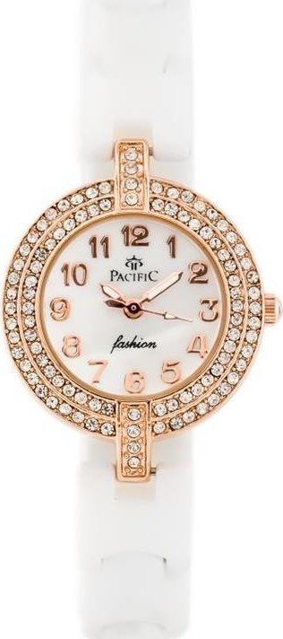 Zegarek ZEGAREK DAMSKI PACIFIC A6002 - CERAMIKA (zy583b)