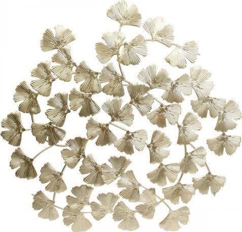 Intesi Dekoracja metalowa Miłorząb złoty