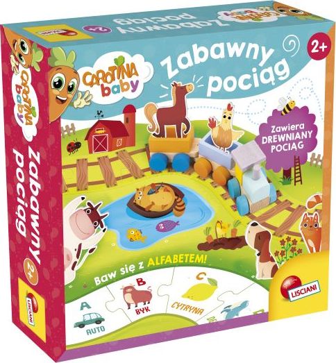 Lisciani Carotina Baby dziecięcy pociąg 84005 LISCIANI