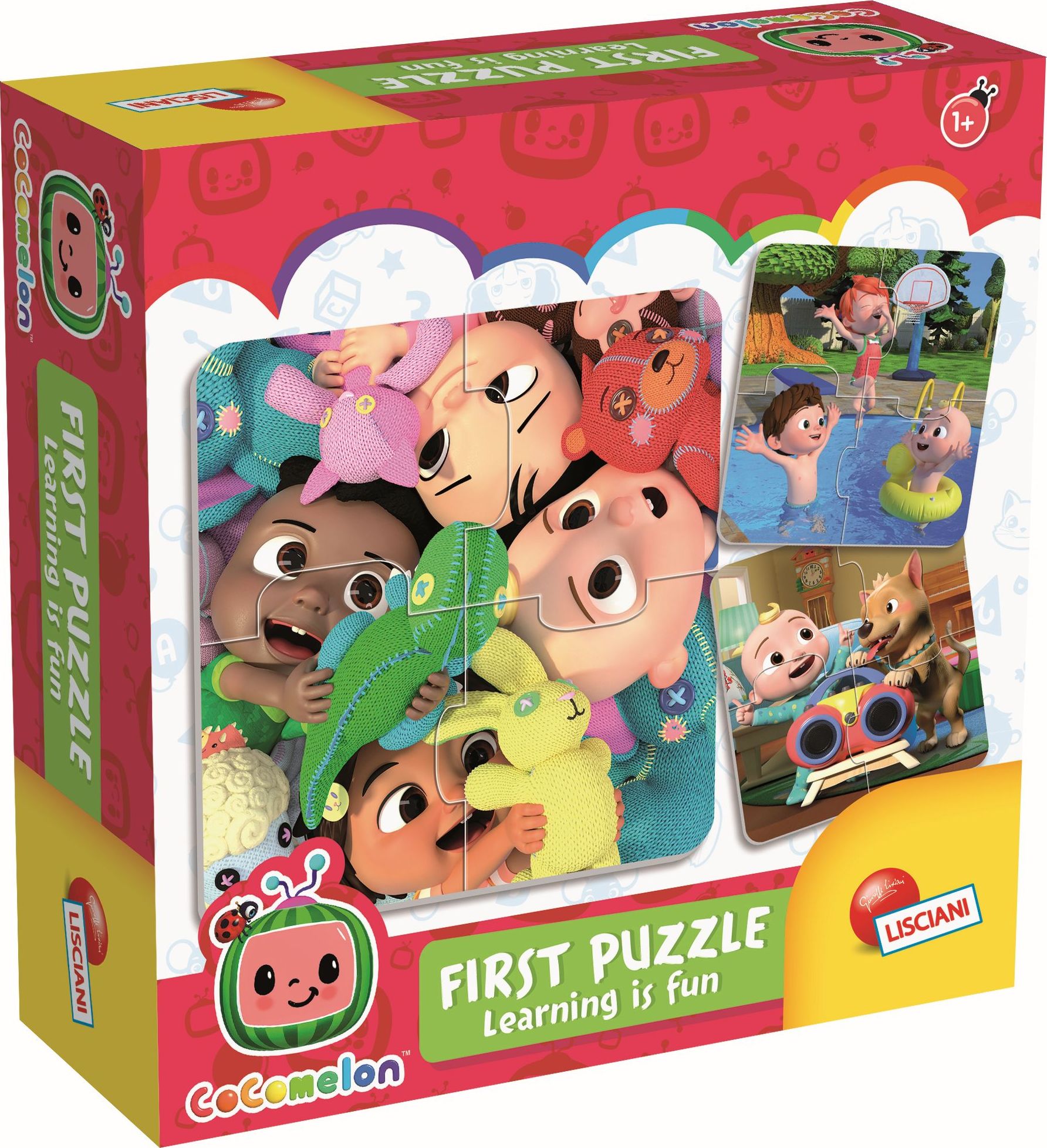 Lisciani LISCIANI COCOMELON PIERWSZE PUZZLE -NAUKA TO ZABAWA