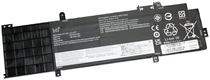 REPLACEMENT LAPTOP BATTERY FOR/LENOVO T14 GEN3 AMD (39WH)