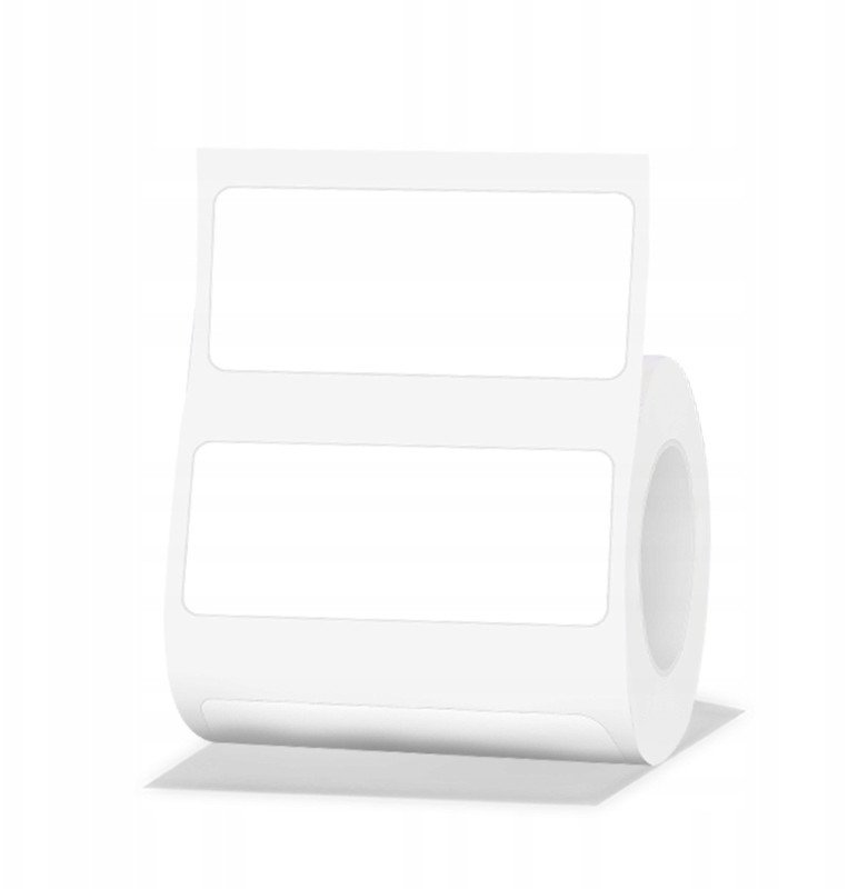 NIIMBOT Etykiety Naklejki ORYGINALNE 45x15mm 460szt BIAŁE do Serii B