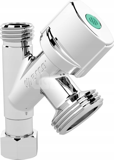 ConeKta 3/4 GZ x 3/4 GZ x 3/8 RN z pokrętłem metalowym