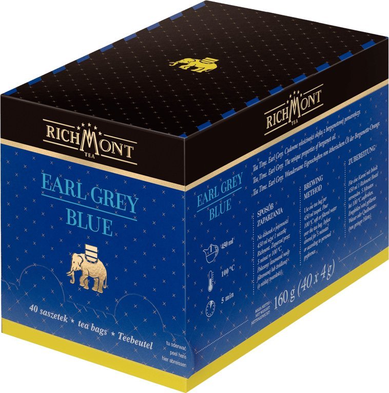 Richmont Herbata Richmont Earl Grey Blue 40 saszetek