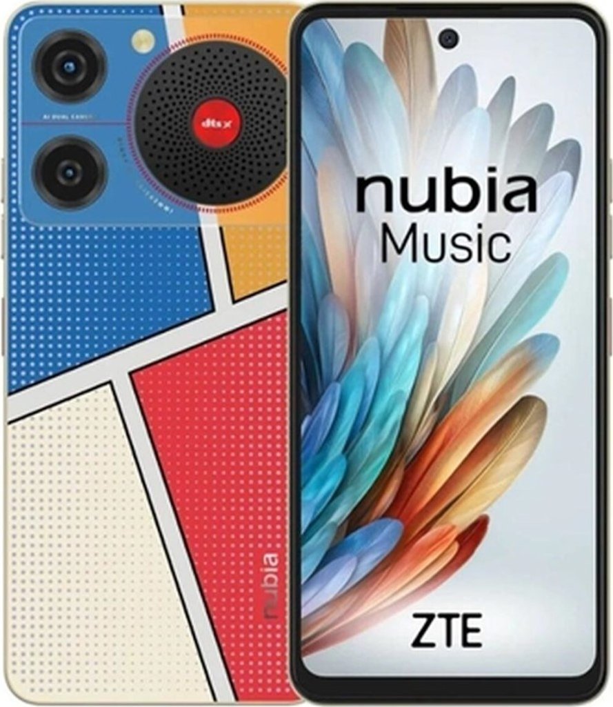 Smartfon Nubia Nubia Music 4/128GB Czarno-niebieski (S0240748)