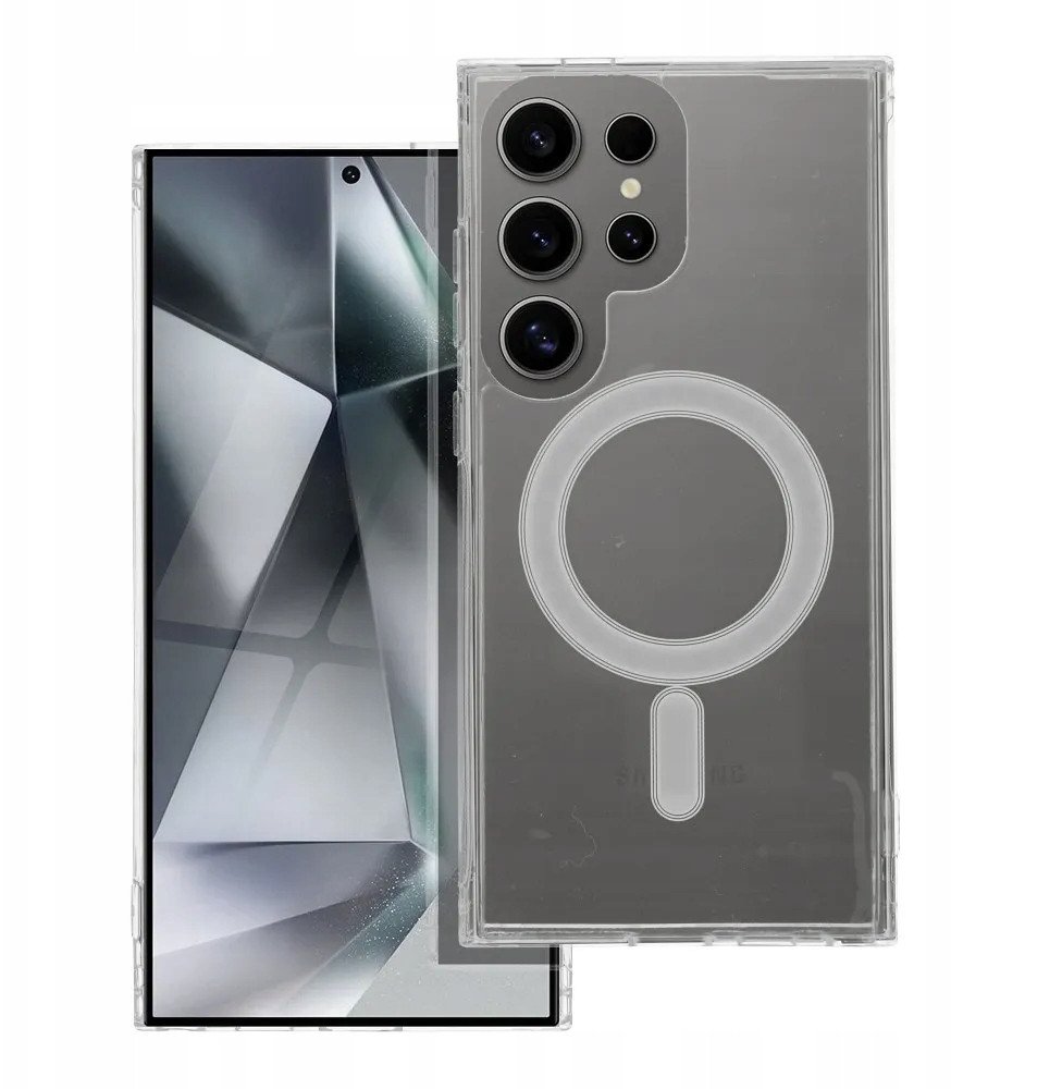 Futerał CLEAR MAG COVER kompatybilny z MagSafe do SAMSUNG S22 Plus transparentny