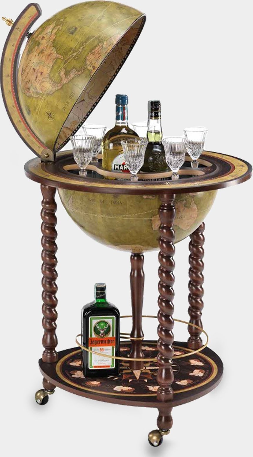 rzezbyzbrazu Globus Barek na Alkohole Zoffoli Explora Olive Green