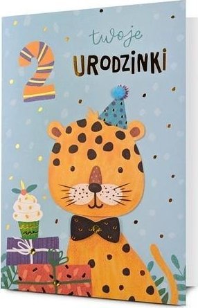 Karnet B6 Urodziny 2