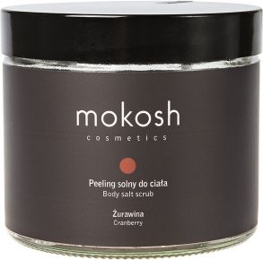 Mokosh Cosmetics Body Salt Scrub Cranberry peeling solny do ciała Żurawina 300g