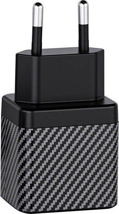 Ładowarka INVZI Ładowarka sieciowa INVZI GaN 2x USB-C, 45W, EU (czarna)