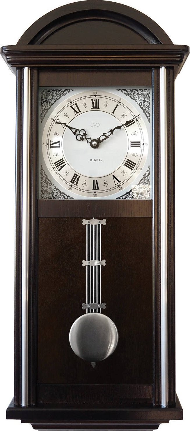 JVD Zegar ścienny JVD N9236.2 Drewniany Kuranty