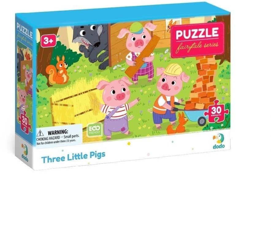 Puzzle Trzy małe świnki 30el