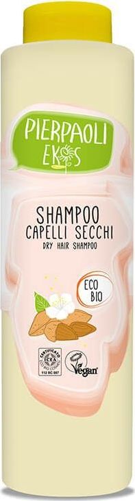 Pierpaoli Szampon do włosów suchych, z ekstraktem z organicznych słodkich migdałów 500 ml