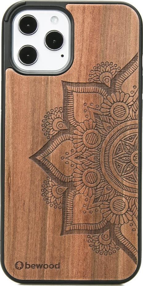 BeWood Drewniane Etui iPhone 12 Pro Max MANDALA JABŁOŃ