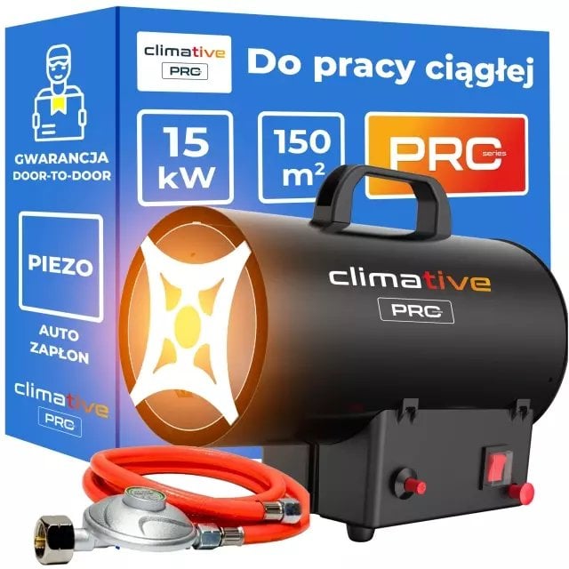 CLIMATIVE Nagrzewnica gazowa GH-15M PRO