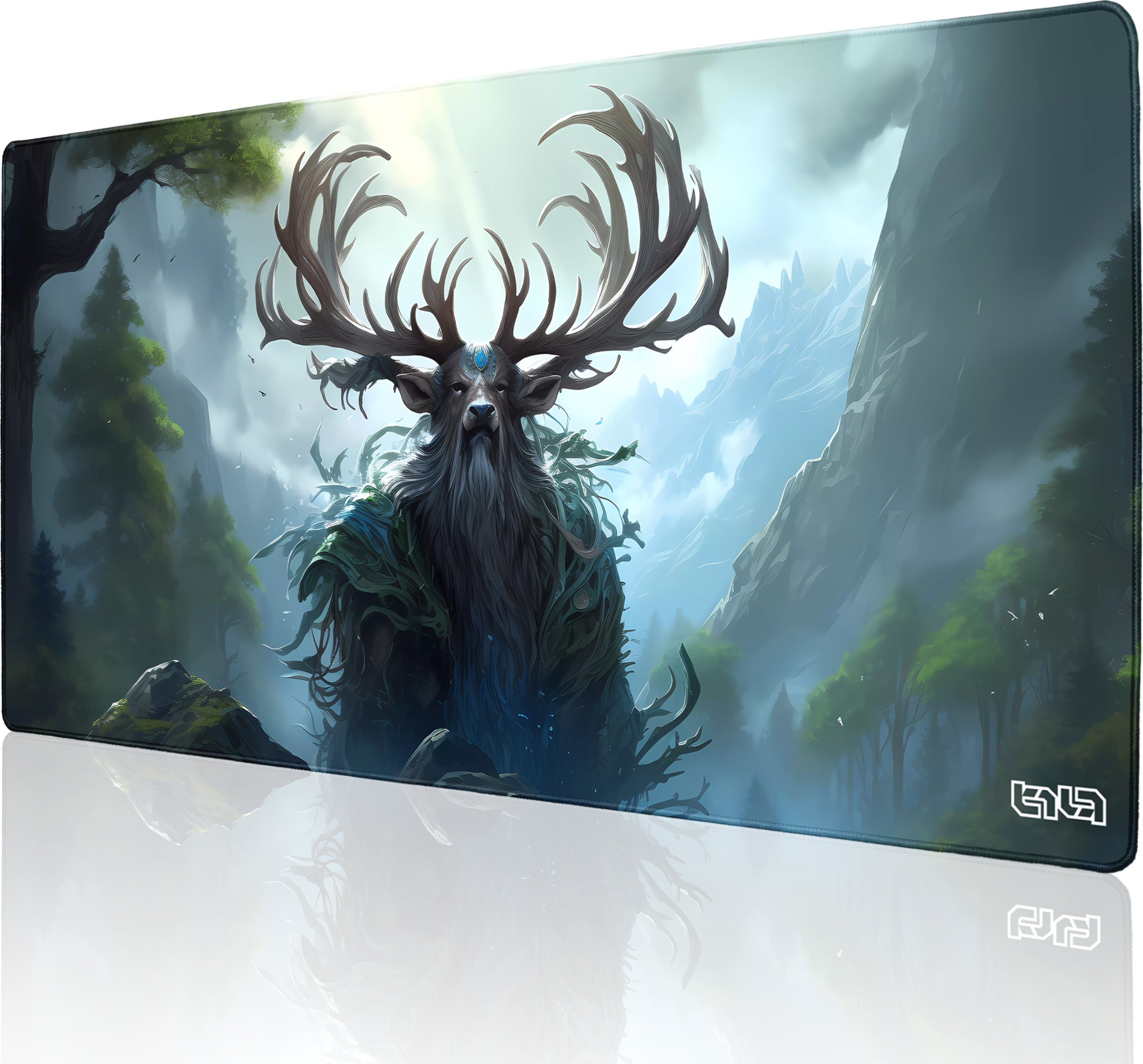 Podkładka Tilt PODKŁADKA GAMINGOWA Pan Lasu 100x50 TILT Wytrzymała Antypoślizgowa