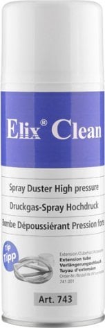 Oras Suspaustas oras ELIX CLEAN HIGH PRESSURE - Nedegus (SprayDuster) 300ml