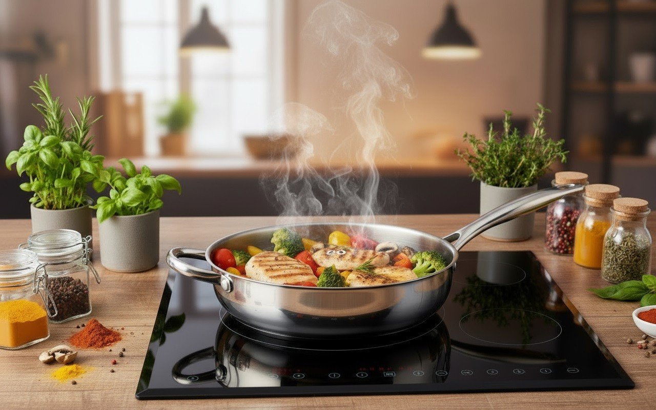 Patelnia głęboka 28 cm Relief Evolution