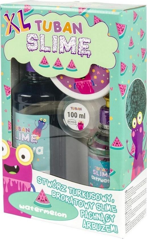 TUBAN Zestaw Super Slime XL - Arbuz TUBAN