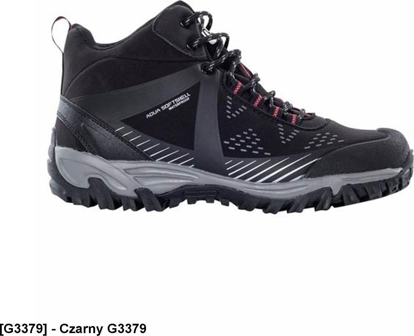 Ardon ARDONFORCE HIGH - wytrzymały trzewik przyjemny w noszeniu, wzmocniony nosek i zapiętek, materiał softshell, membrana wodoodporna, nadruki odblas