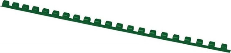 Office Products Grzbiety do bindowania OFFICE PRODUCTS, A4, 8mm (45 kartek), 100 szt., zielone