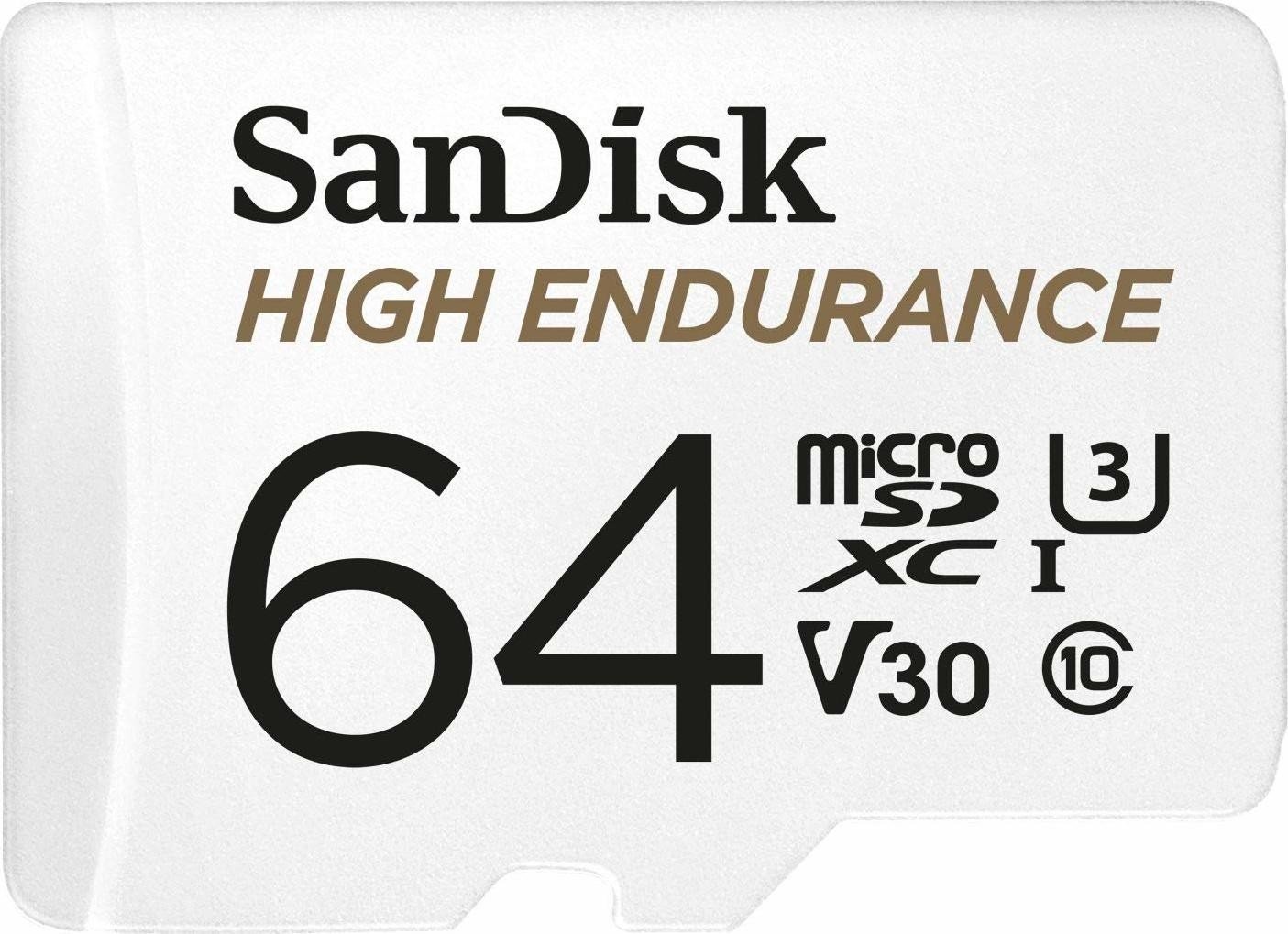 Karta SanDisk High Endurance MicroSDXC 64 GB Class 10 UHS-I/U3 V30 (SDSQQNR-064G-GN6IA)