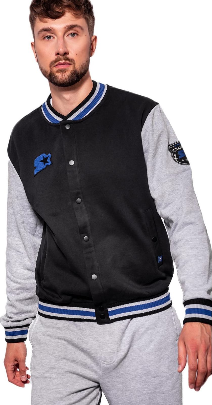 Starter Blue Label Bluza unisex Starter BLUE LABEL czarna SUG-020-BD-200 XL