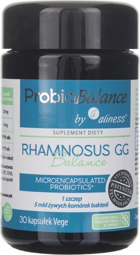 Aliness ProbioBalance Rhamnosus GG Balance 5 mld probiotyk - 30 kapsułek