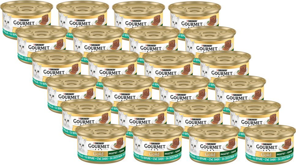 Purina Purina Gourmet Gold pasztet z królikiem 24x85g
