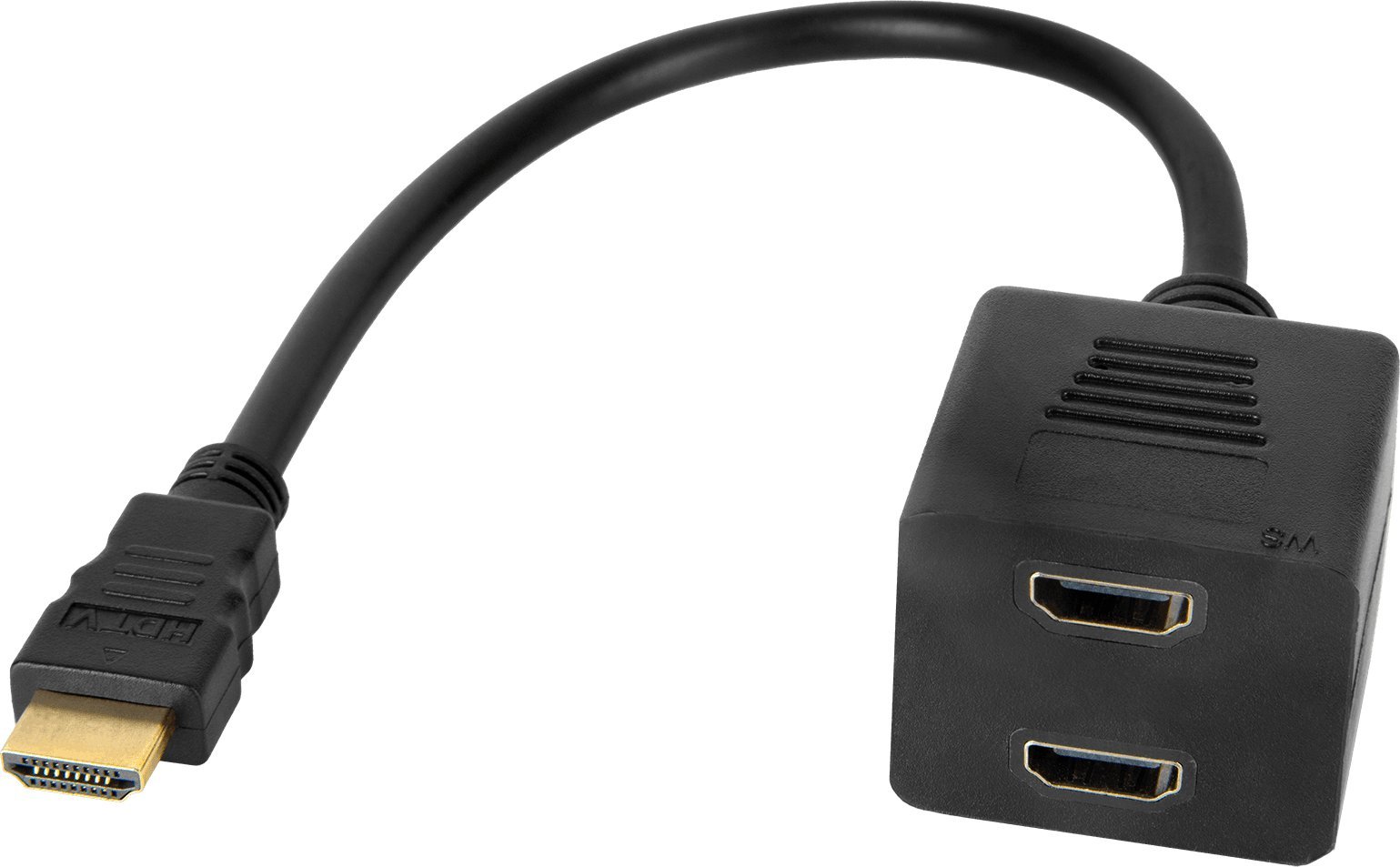 Adapter AV Cabletech Adapter wtyk HDMI - 2x gniazdo HDMI 20 cm
