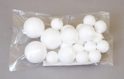 Craft with Fun Ozdoba Dekoracyjna Styropianowa Bombka Mix