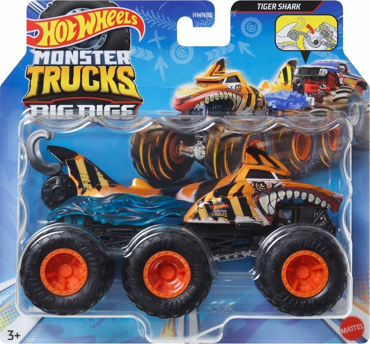 Hot Wheels Pojazd Monster Trucks Big Rigs auto asortyment